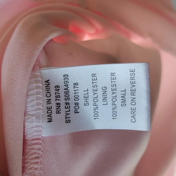 Pink Wet Seal Minidress size small - Picture 4 of 6